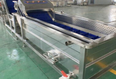 Máquina de lavar vegetais em pequena escala para o Brasil