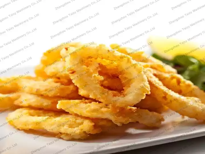 breaded onion rings