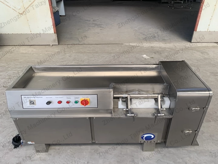 dicer machine for frozen and fresh meat