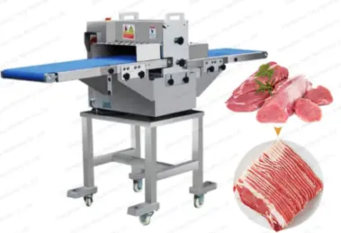 Fresh meat slicer machine