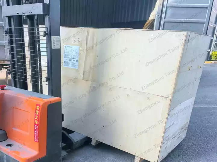 巴西的电动大蒜去皮机